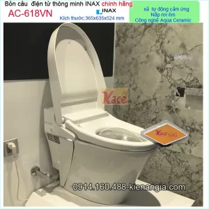 Bồn cầu điện tử INAX chính hãng INAX-AC618VN