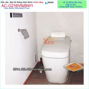 Bồn cầu ĐIỆN TỬ  INAX chính hãng INAX-ACG216VNBW1