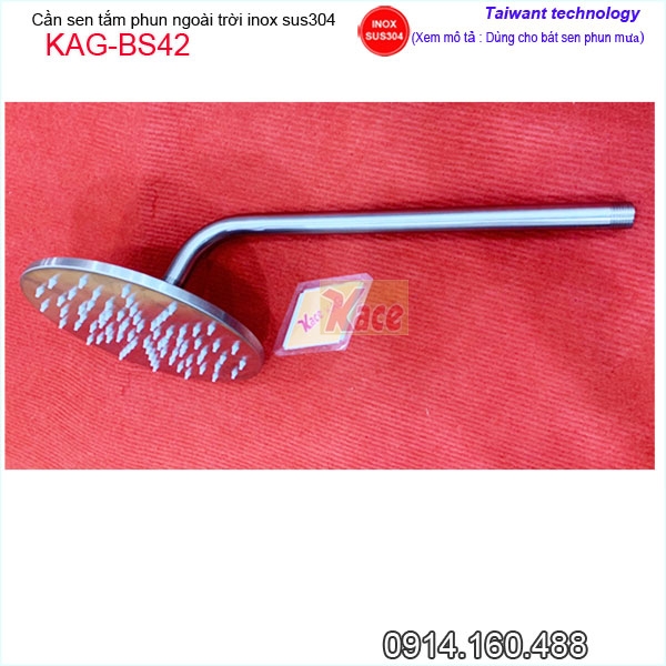 KAG-BS42-Bo-Can-sen-tam-ngoai-troi-gan-tuong-va-bat-sen-phun-mua-inox-sus304-KAG-BS42-3