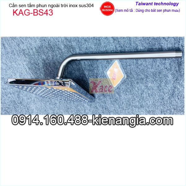 KAG-BS43-Bo-Can-sen-tam-ngoai-troi-gan-tuong-va-bat-sen-phun-mua-inox-sus304-KAG-BS43-2