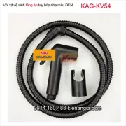 Vòi xịt vệ sinh tăng áp màu ĐEN KAG-KV54