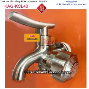 Vòi sen lạnh inox sus304 KAG-KCL40