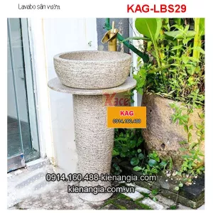 Chậu lavabo có chân đặt sàn KAG-LBS29
