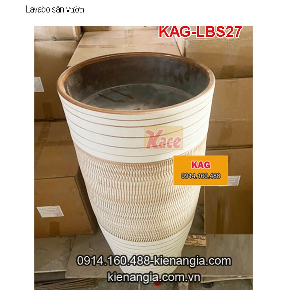 Chậu lavabo sân vườn KAG-LBS27