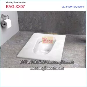 Xí xổm,bồn cầu xổm đẹp KAG-XX07
