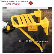 Ghế phòng tắm Inox phủ ABS Vàng KAG-TTV2007