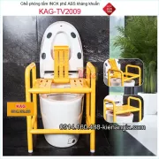 Ghế phòng tắm Inox phủ ABS vàng KAG-TTV2009