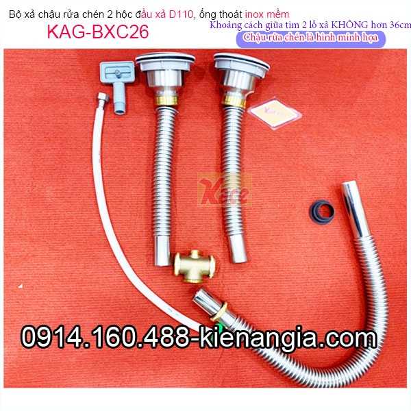 KAG-BXC26-Xa-Chau-rua-chen-2-hoc-D110-Ong-inox-mem-KAG-BXC26-5