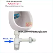 Xả đáy tiểu nam chống hôi KAG-KTB11 ống thải bệ tiểu