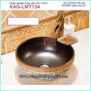 Chậu lavabo  Đặt bàn tròn KAG-LMT134