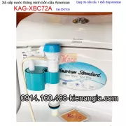 Xả cấp nước đa năng bồn cầu 1 khối American gạt,nhấn KAG-XBC72