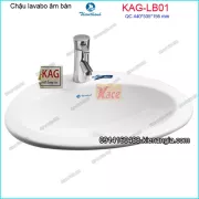 Lavabo âm bàn Thiên Thanh 53,5x 44 cmLB01L1T