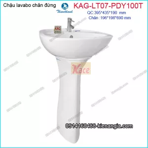 Chậu lavabo chân đứng Thiên Thanh KAG-LT07-PDY100T