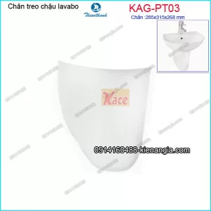 Chân treo lavabo Thiên Thanh  KAG-PT03