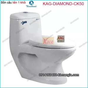 Bồn cầu 1 khối THIÊN THANH DIAMOND-CK50