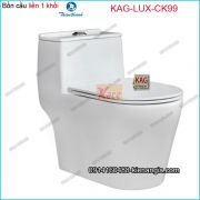 Bồn cầu Vuông 1 khối Thiên Thanh chinh hãng KAG-LUX-CK99