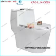 Bồn cầu Vuông 1 khối Thiên Thanh chinh hãng KAG-LUX-CK99