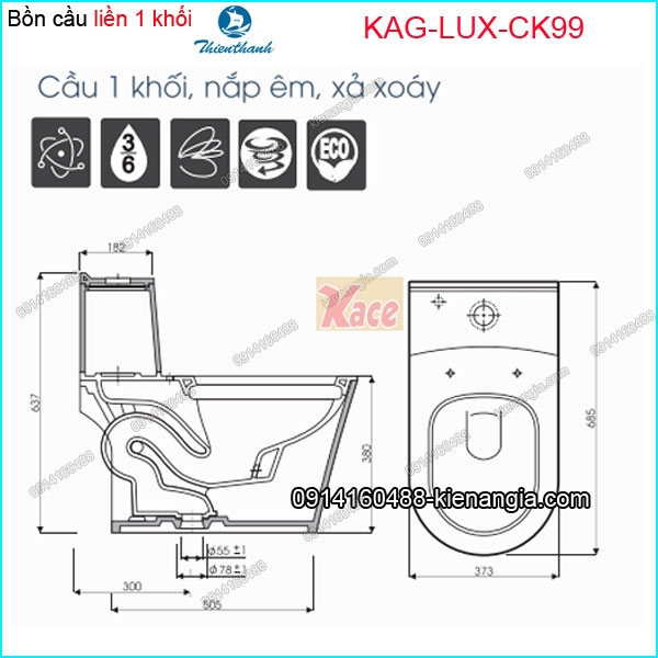 KAG-LUX-CK99-Bon-cau-lien-1-khoi-Thien-Thanh-KAG-LUX-CK99-tskt