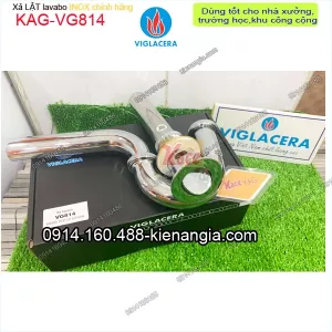 Xả LẬT chậu lavabo Viglacera inox chính hãng KAG-VG814