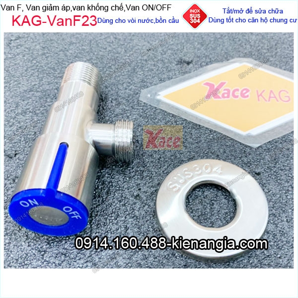 KAG-VanF23-Van-F-giam-ap-khong-che-chia-nuoc-bon-cau-tat-mo-nuoc-de-sua-chua-voi-xit-ve-sinh-INOX-304-DEN-KAG-VanF23