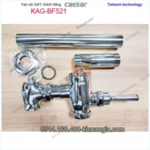 Van xả gạt cầu lắp sàn cho xí xổm cao cấp CAESAR BF521( BF443 cũ)