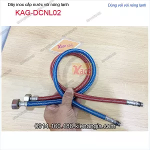 Dây cấp nước vòi nóng lạnh inox sus304 KAG-DNL02
