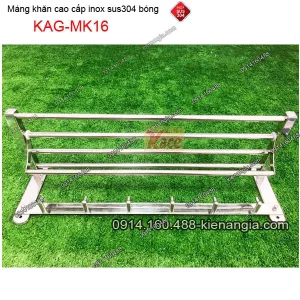 Giá treo khăn inox 3 trong 1 KAG-MK16