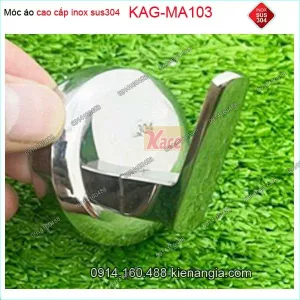 Móc đơn inox sus304 cao cấp sáng bóng KAG-MA103