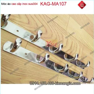 Móc 5 inox sus304 cao cấp sáng bóng KAG-MA107