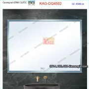 Gương soi  chữ nhật ngang  Đình Quốc DQ 45X60 cm KAG-DQ4502
