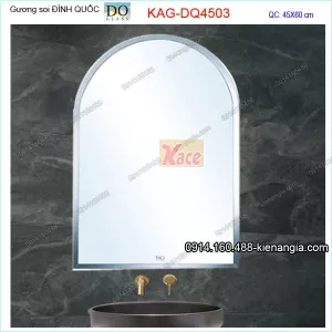 Gương soi  phòng tắm Đình Quốc DQ 45X60 cm KAG-DQ4503
