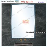 Gương soi  phòng tắm Đình Quốc DQ 45X60 cm KAG-DQ4508