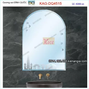 Gương soi  phòng tắm Đình Quốc DQ 45X60 cm KAG-DQ4515
