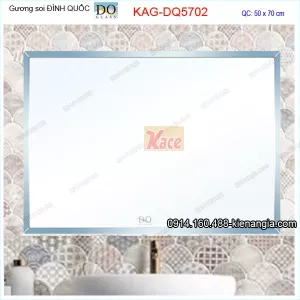 Gương soi Đình Quốc 50x70cm KAG-DQ5702