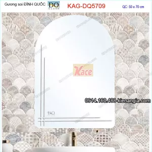 Gương soi Đình Quốc 50x70cm KAG-DQ5709