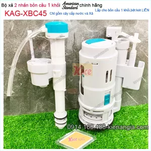 Bộ xả chính hãng bồn cầu American Standard  liền khối KAG-XBC45