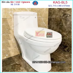 Bồn cầu 1 khối VIGLACERA BL5