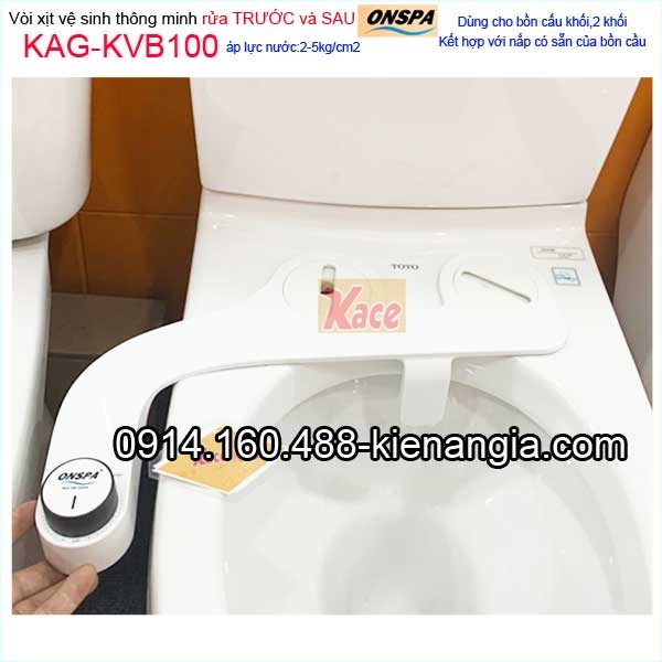 KAG-KVB100-Voi-xit-ve-sinh-thong-minh-bon-cau-Toto-Onspa-KAG-KVB100