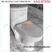 Bồn cầu trẻ em 1 khối 2 nhấn KAG-BTE04