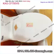 Nắp bồn cầu 1 khối INAX chính hãng cầu C900 KAG-CF700VS