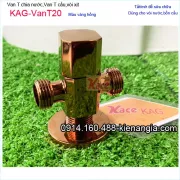 Van T màu vàng hồng KAG-VanT20