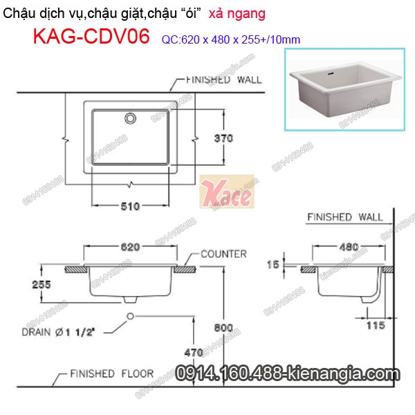 KAG-CDV06-Chau-dich-vu-chau-giat-chau-oi-xa-ngang-KAG-CDV06-thong-so
