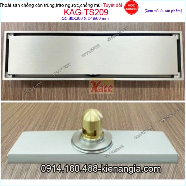 KAG-TS209-Thoat-san-inox-sus304-MO-chong-con-trung-tuyet-doi-BONG-80X300xd49-KAG-TS209-12