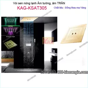 Sen tắm thông minh âm tường, âm trần VÀNG KAG-KSAT305