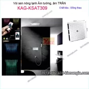 Sen tắm thông minh âm tường, âm trần KAG-KSAT309 sen âm 30x30 cm