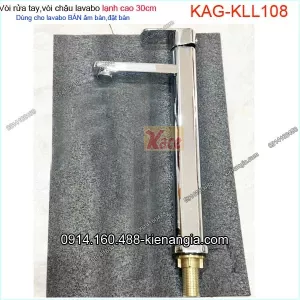 Vòi chậu lavabo lạnh cao 30cm KAG-KLL108