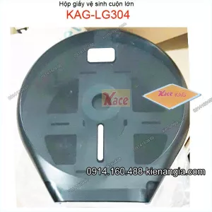 Hộp giấy vệ sinh cuộn lớn bằng nhựa ABS KAG-LG304