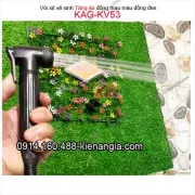 Vòi xịt vệ sinh tăng áp màu ĐEN KAG-KV53