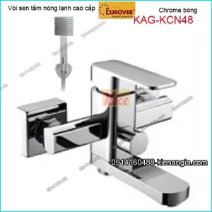 Vòi sen tắm nóng lạnh EUROVER Chrome bóng đẹp KAG-KCN48
