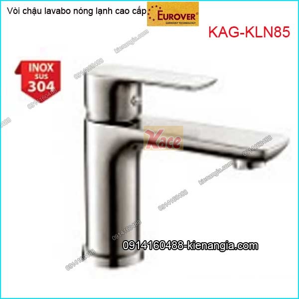 Vòi chậu lavabo nóng lạnh EUROVER INOX SUS304 KAG-KLN85